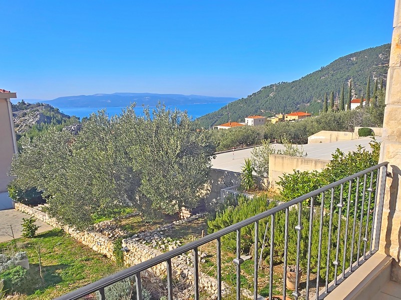 Balcon avec vue mer