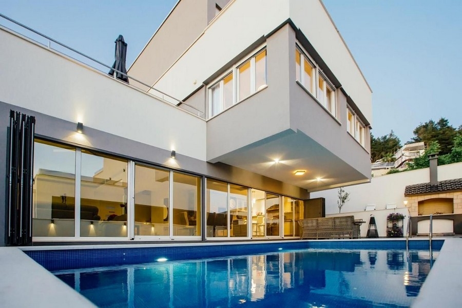 Villa avec piscine près de Split en Croatie à vendre - Panorama Scouting H3527.