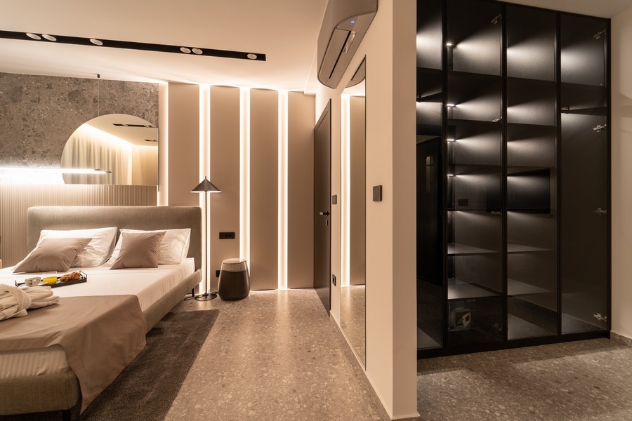 Chambre luxueuse avec dressing