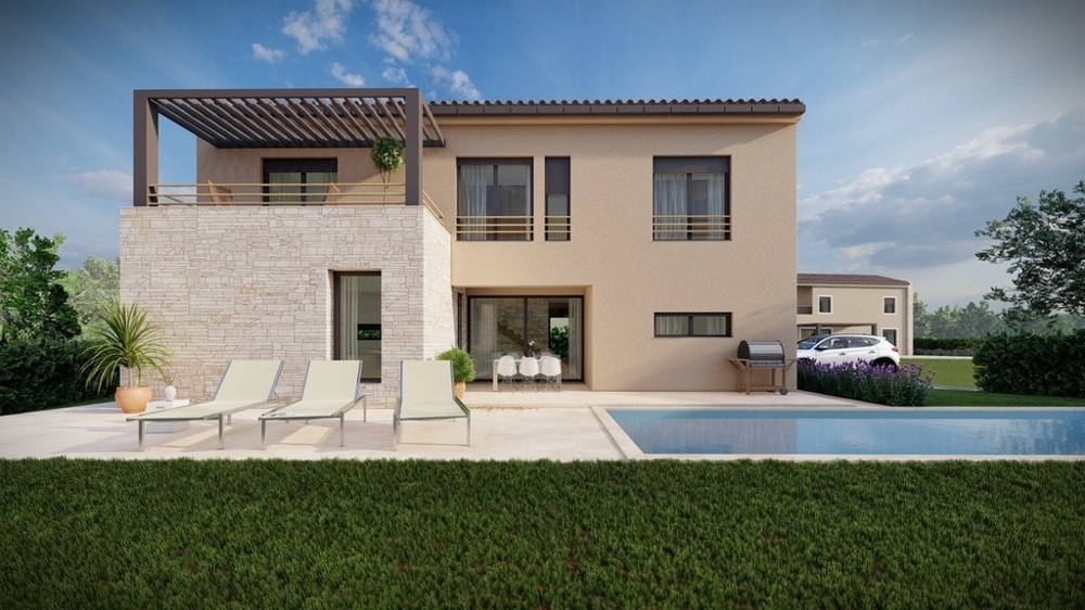 Maison avec piscine à vendre en Istrie.