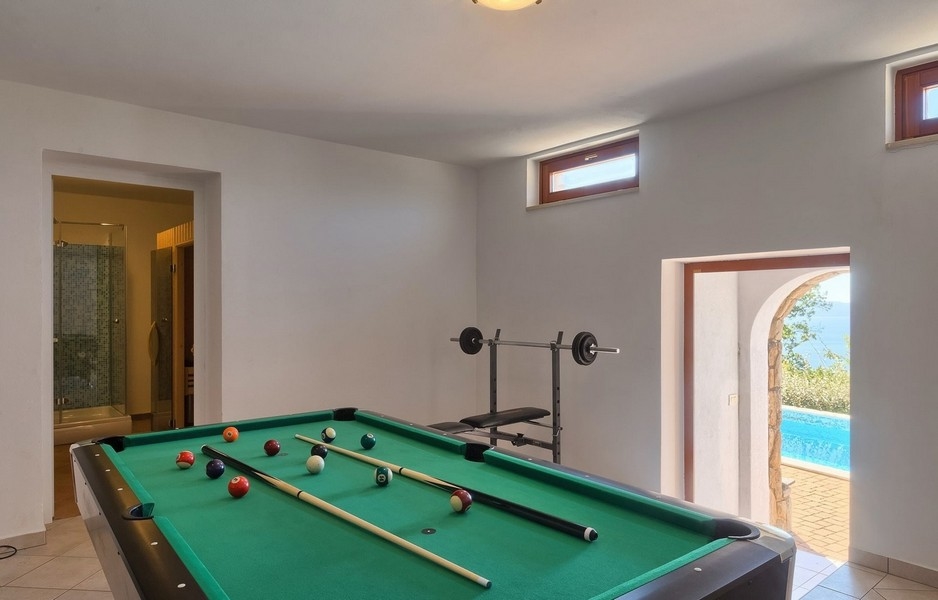 Table de billard de la villa H3597.
