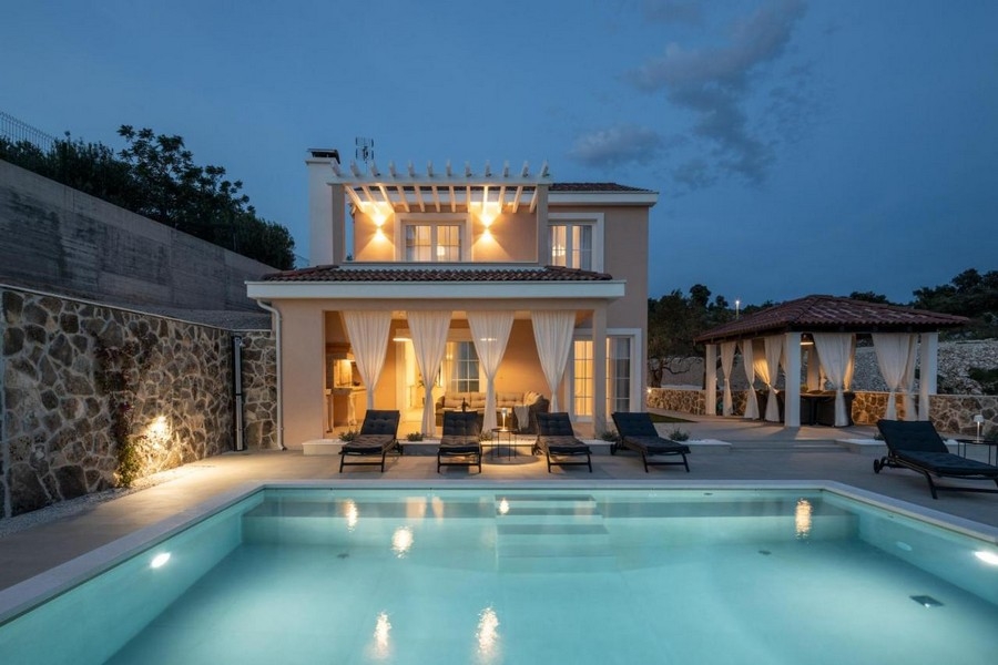 Villa de luxe à vendre Croatie - Panorama Scouting H3645 près de Rogoznica.