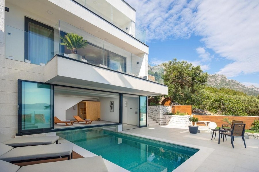 Villa moderne avec piscine à vendre en Croatie - Panorama Scouting H3662.