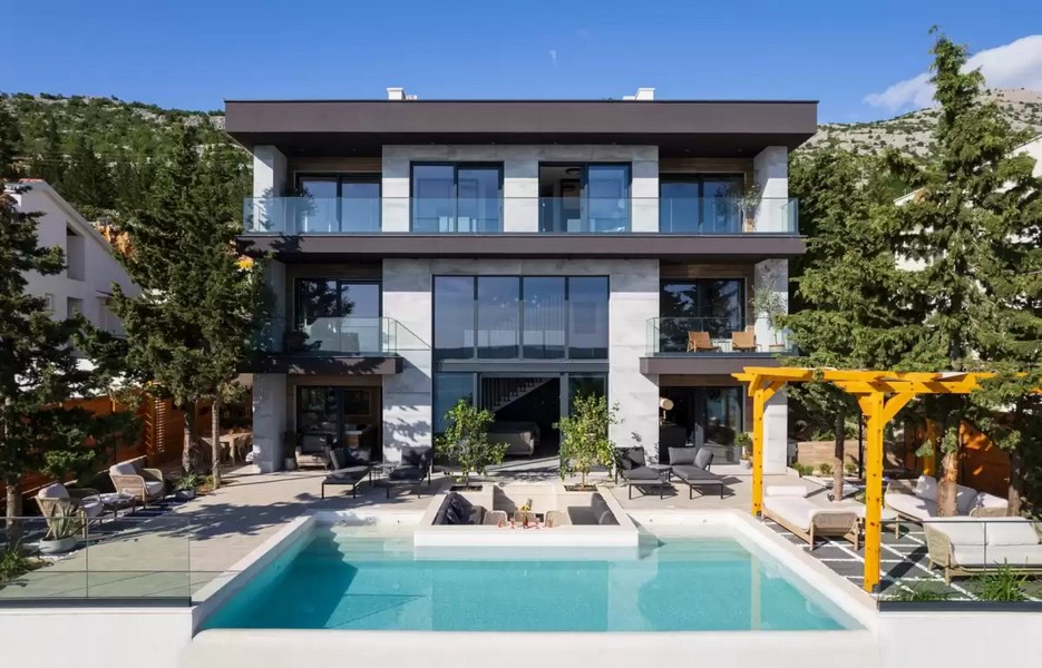 Villa avec piscine à vendre Croatie.