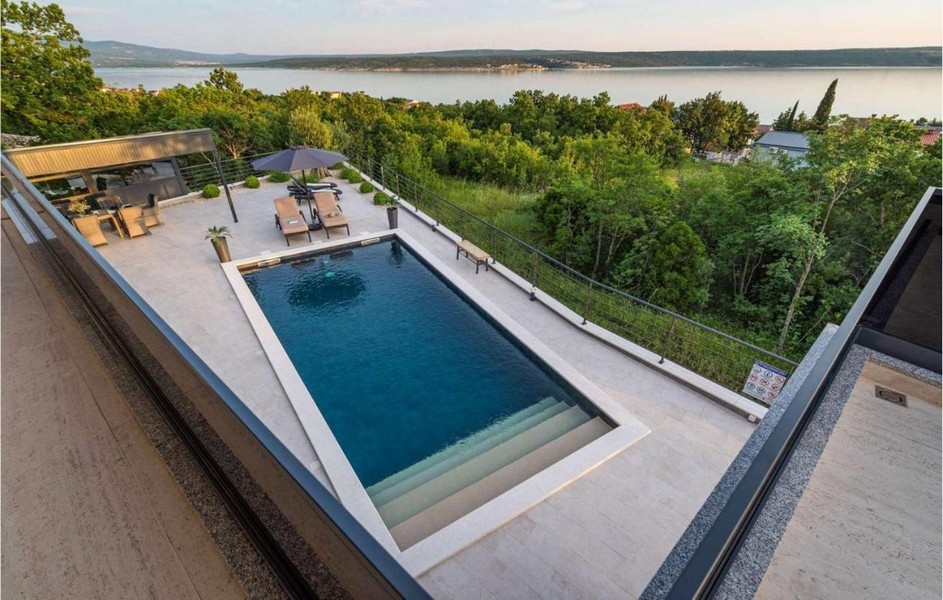 Villa avec piscine et vue mer à vendre en Croatie - Panorama Scouting H3683.