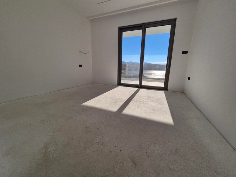 Vue mer depuis la chambre.