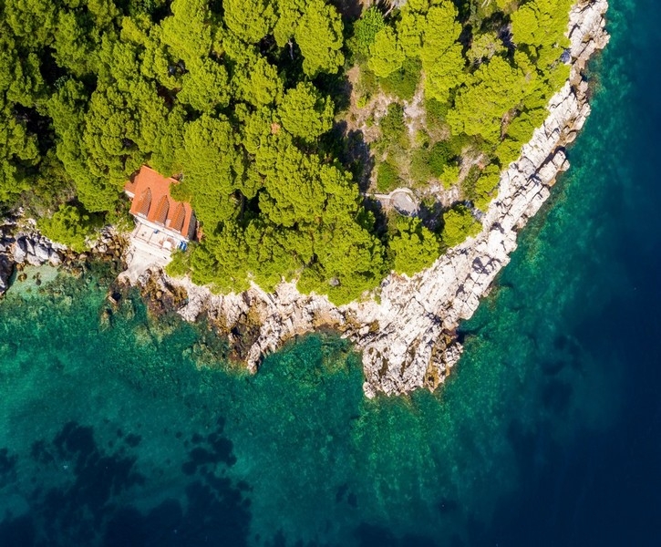 Bien en première ligne de mer en Croatie, Dubrovnik.