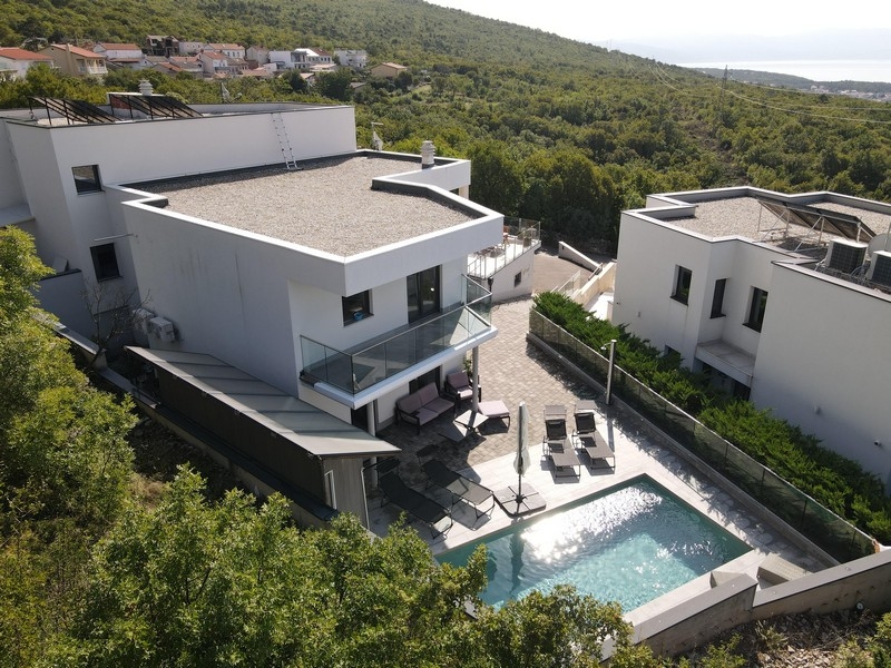 Villa de luxe moderne H3703 à vendre en Croatie - Panorama Scouting.