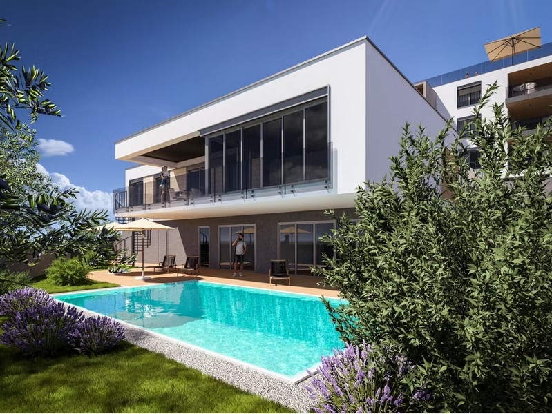 Villa moderne avec piscine à vendre en Croatie - Panorama Scouting.