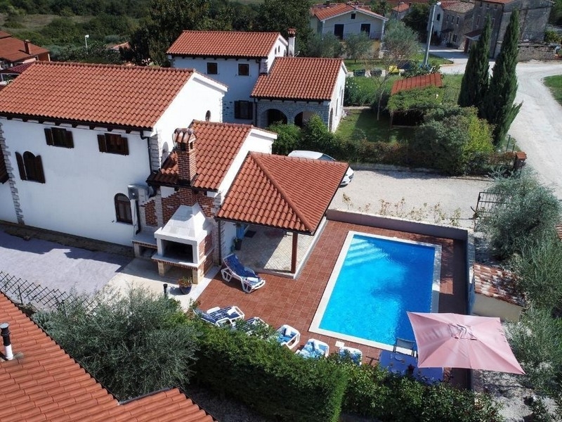 Maison en pierre avec piscine à vendre en Istrie - Panorama Scouting H3722