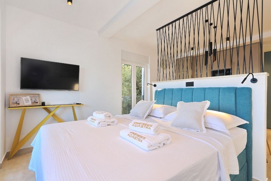 Chambre au design clair