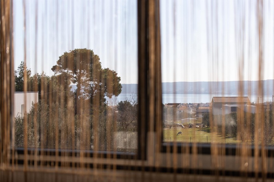 Vue mer depuis l'étage.