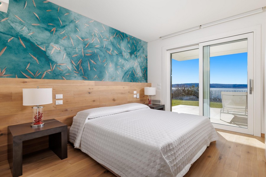Chambre avec accès à la terrasse