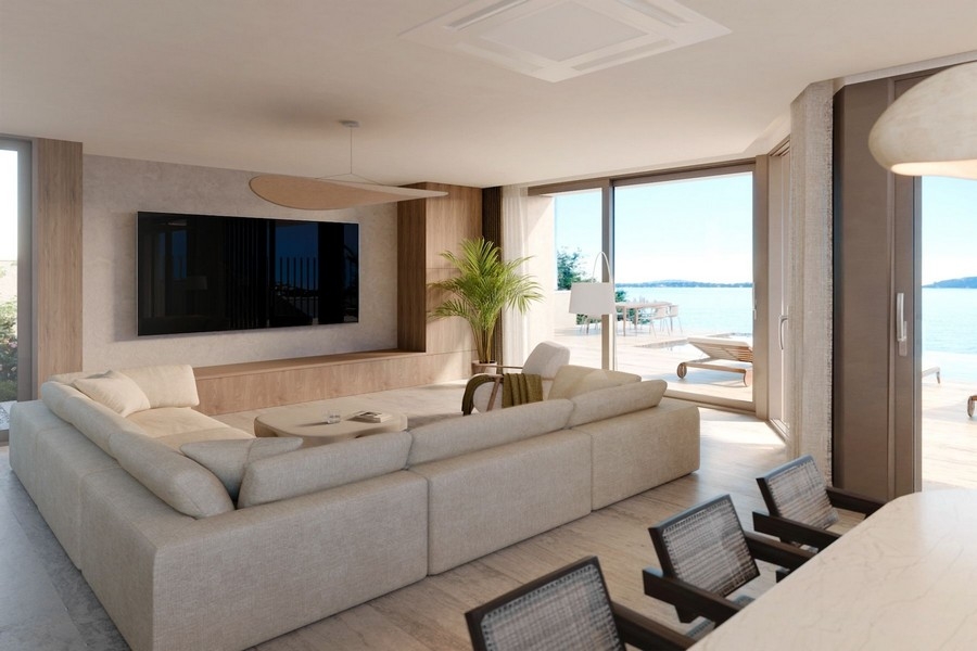 Villa en 1re ligne de mer à vendre en Croatie - Panorama Scouting.