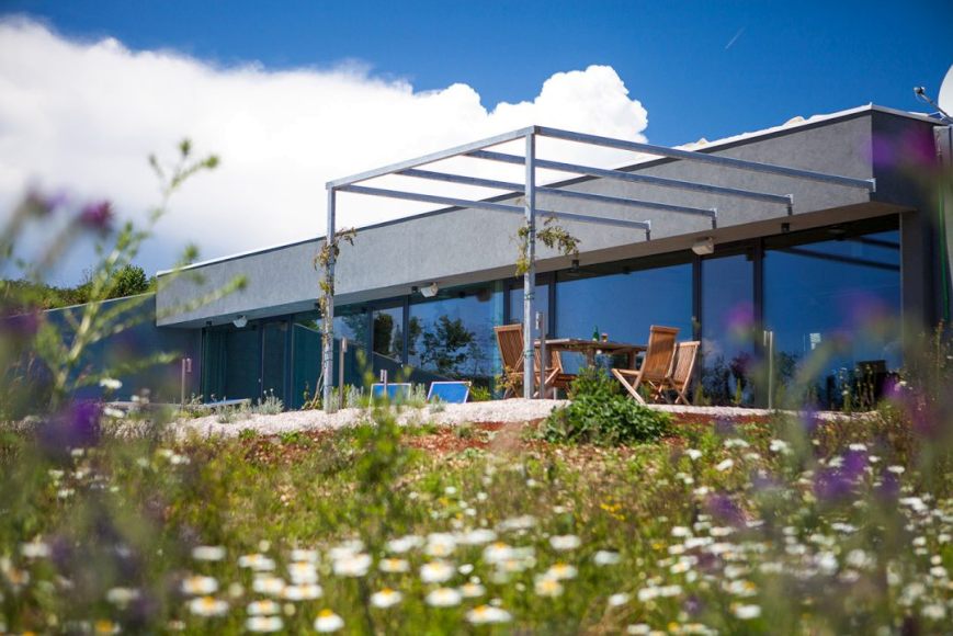 Villa moderne à vendre île de Krk, Croatie.