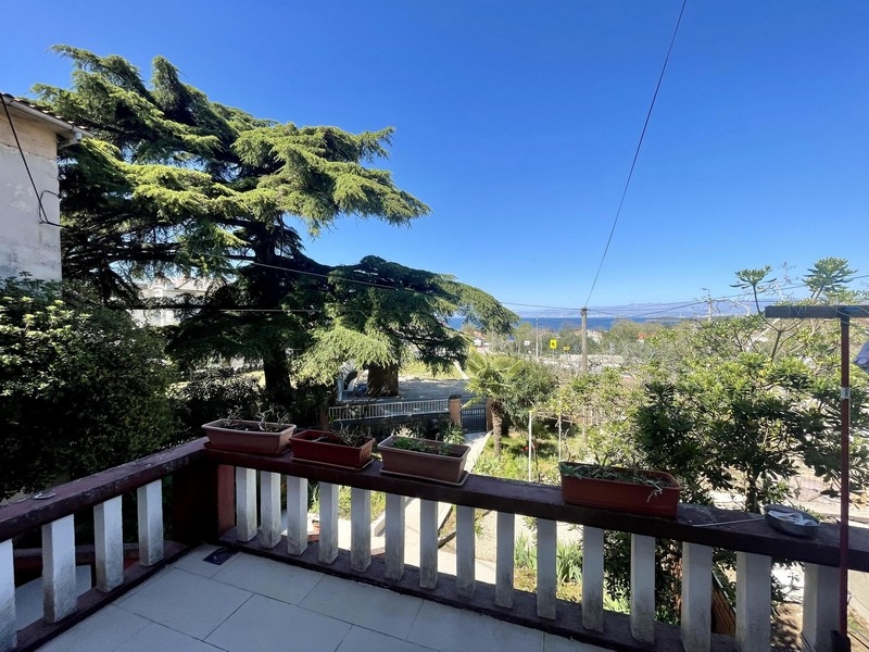Vue mer de la maison H3891, à vendre sur Krk.