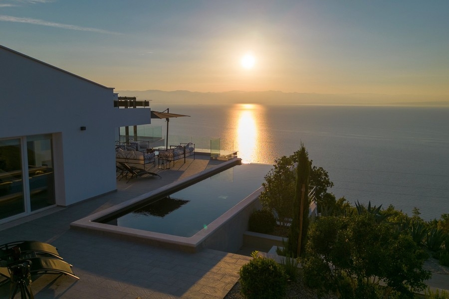 Villa avec vue mer sur la riviera d'Opatija - H3892.