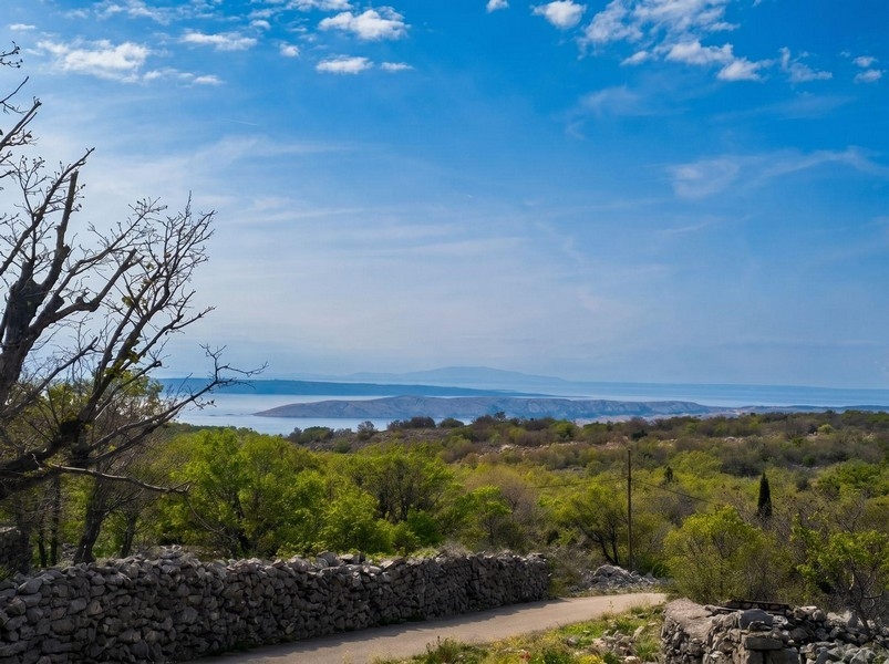 Vue mer magnifique de la maison H3902 près de Jablanac.