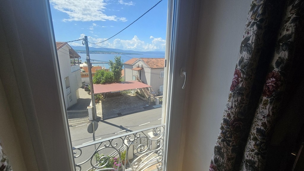 Vue sur la mer depuis la chambre