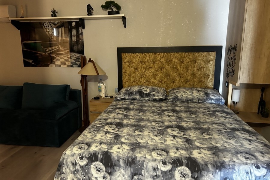 Chambre avec lit double
