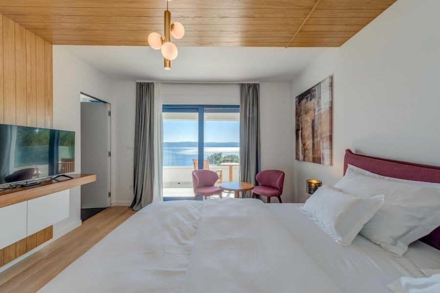 Chambre avec vue mer en Croatie
