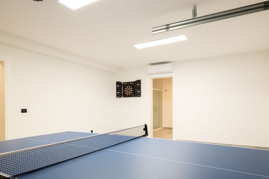 Salle de bains haut de gamme de la villa
