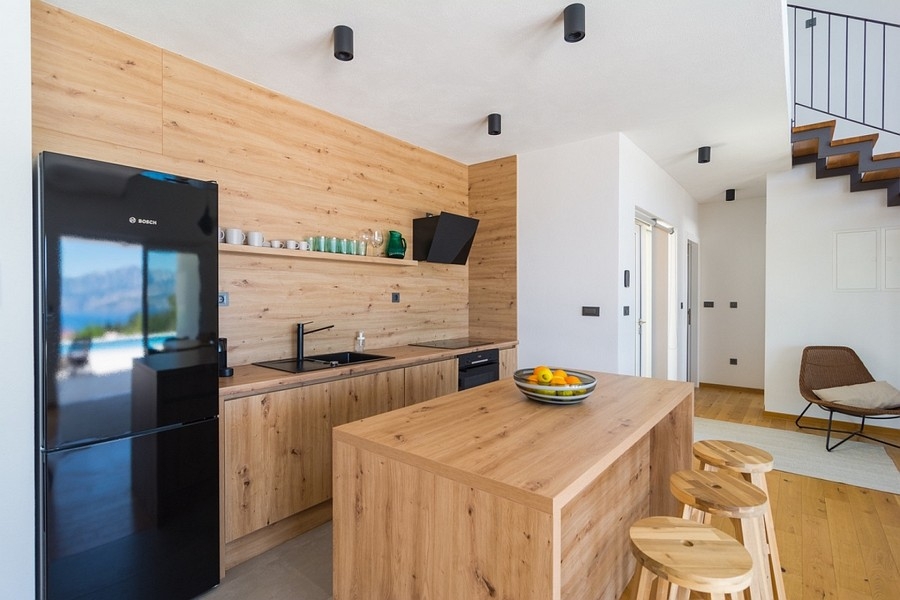 Cuisine moderne avec îlot