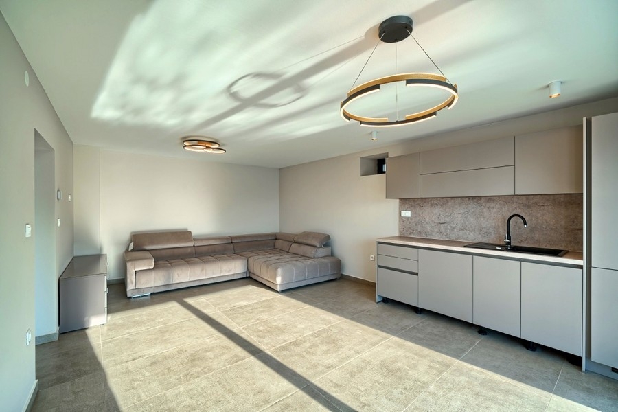 Séjour avec kitchenette en Croatie