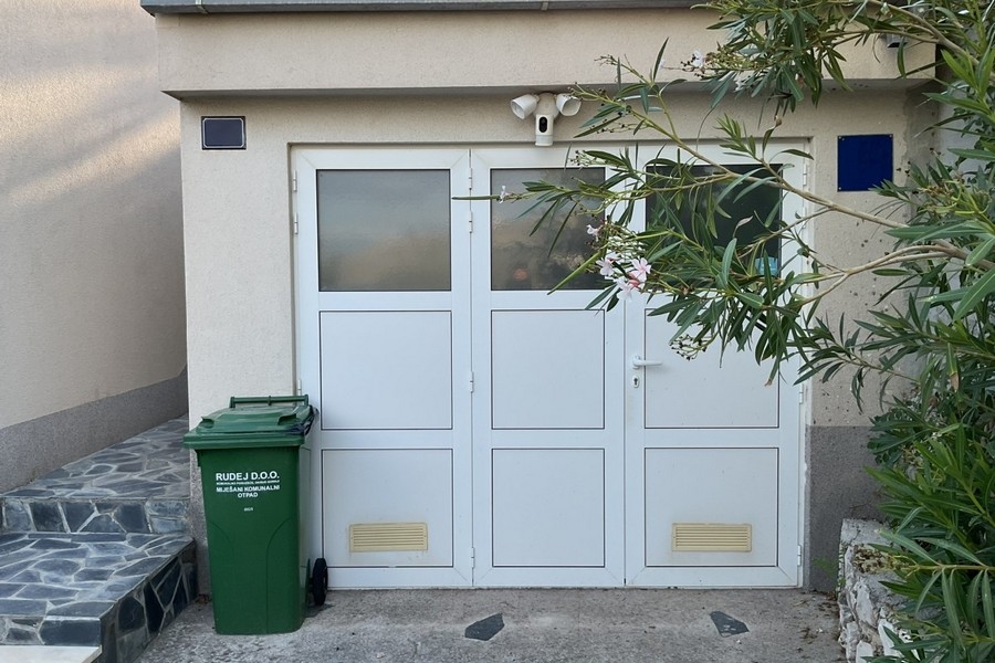 Garage de la maison sur Ciovo en Croatie