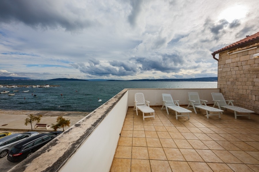 Solarium avec vue sur la mer
