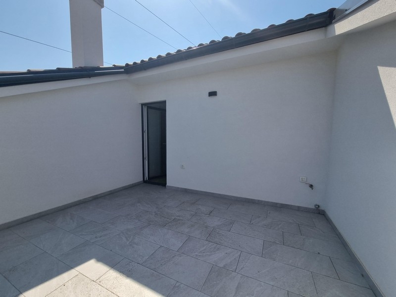 Toit-terrasse avec vue mer