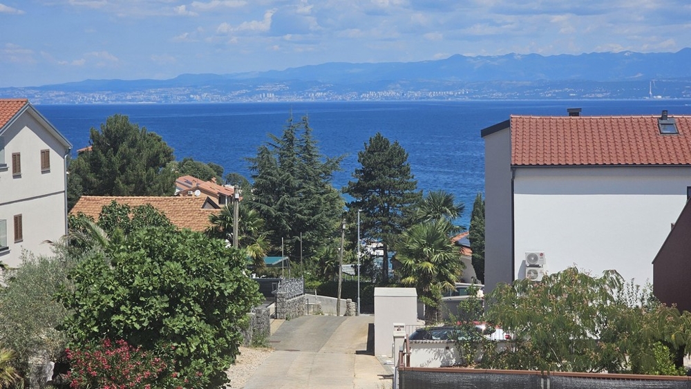 Vue mer depuis le bien sur Krk