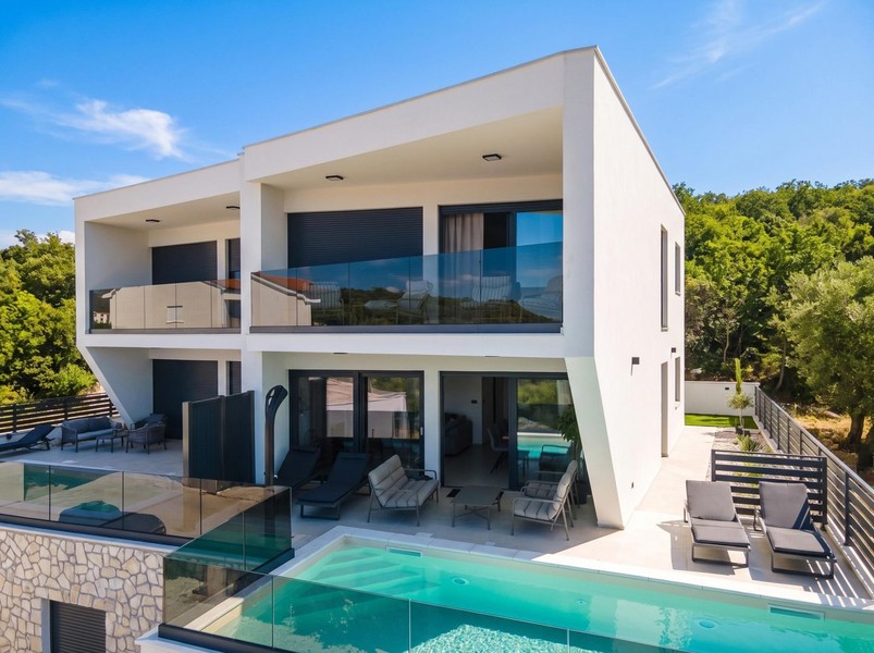 Maison à vendre en Croatie - maison jumelée avec piscine à Jadranovo