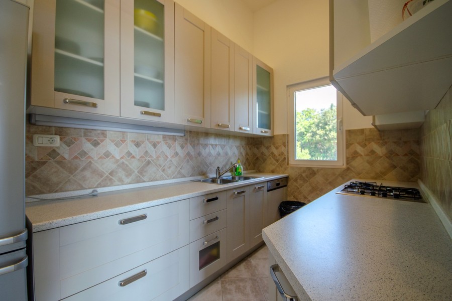 Cuisine équipée dans la deuxième villa