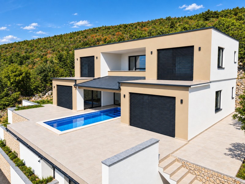 Villa avec garage et piscine