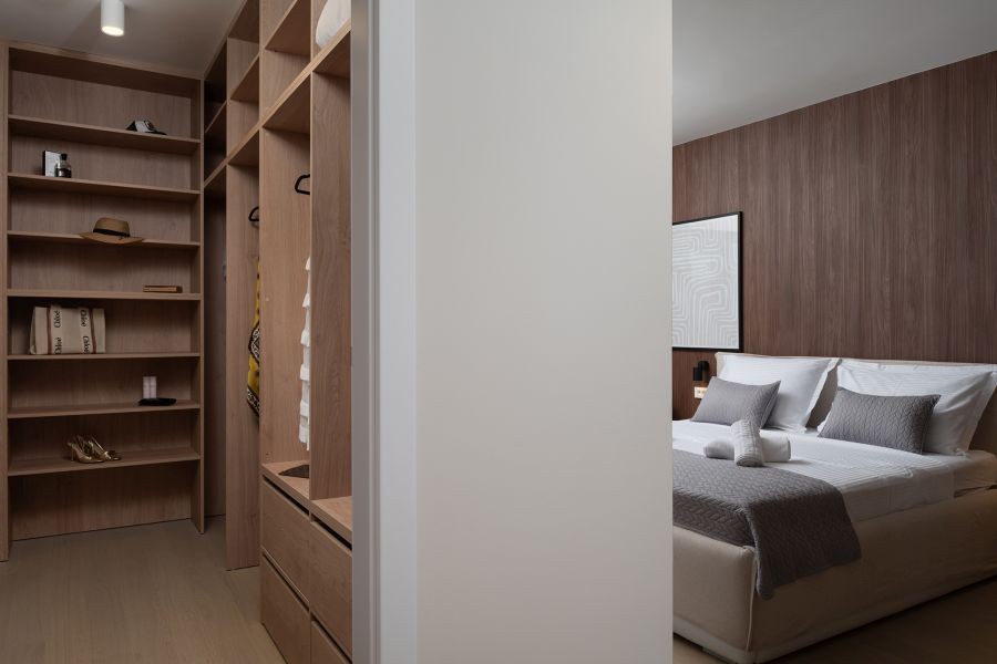 Chambre avec dressing