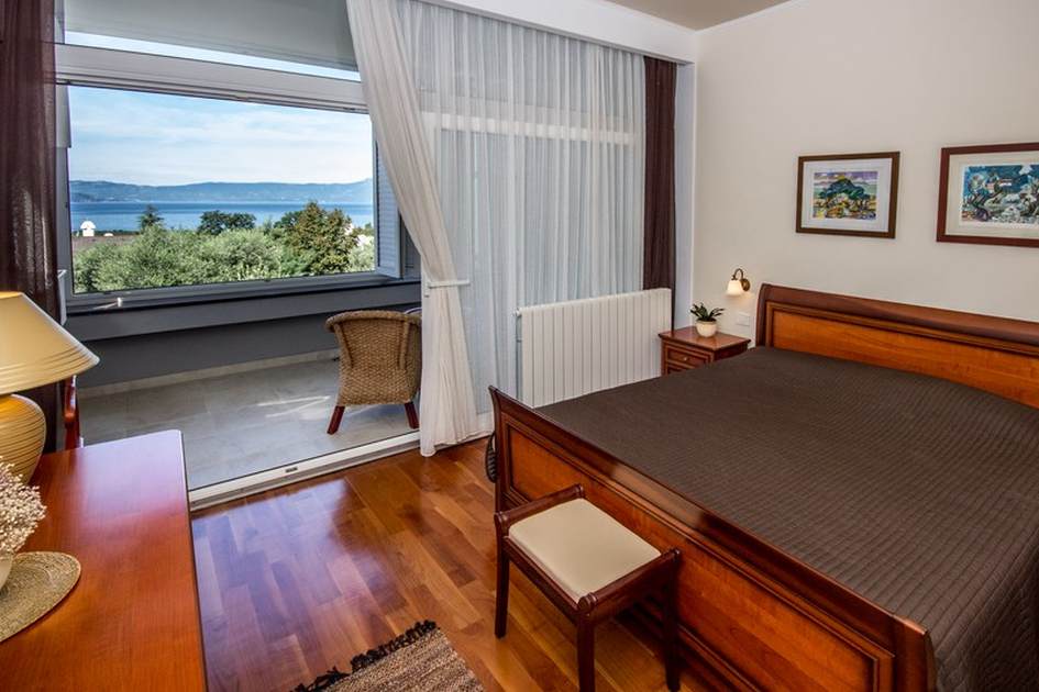 Chambre avec balcon et magnifique vue.