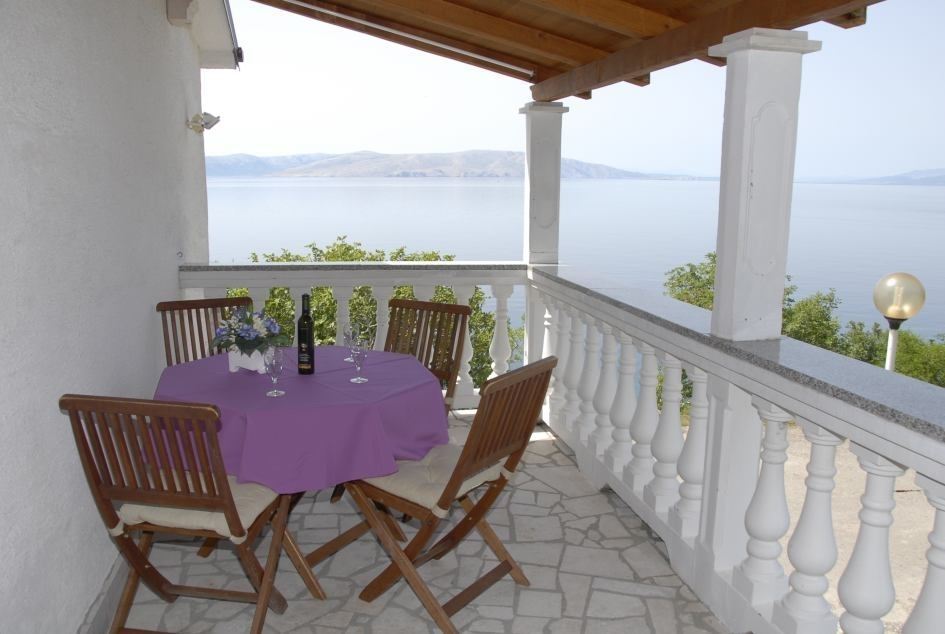 La vue mer le soir depuis la maison en bord de mer à vendre en Croatie - Panorama Scouting