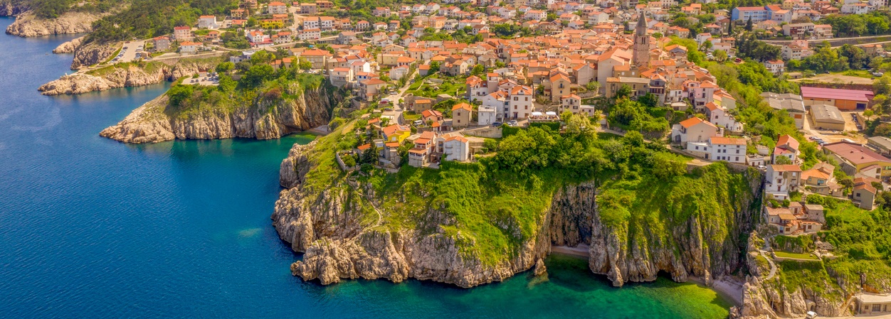 Acheter une maison ou un appartement sur l'île de Krk en Croatie - Panorama Scouting.