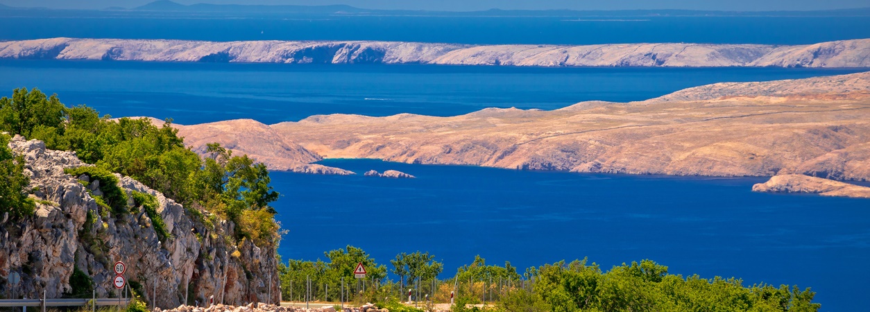 Immobilier Karlobag, Golfe du Kvarner - Panorama Scouting.